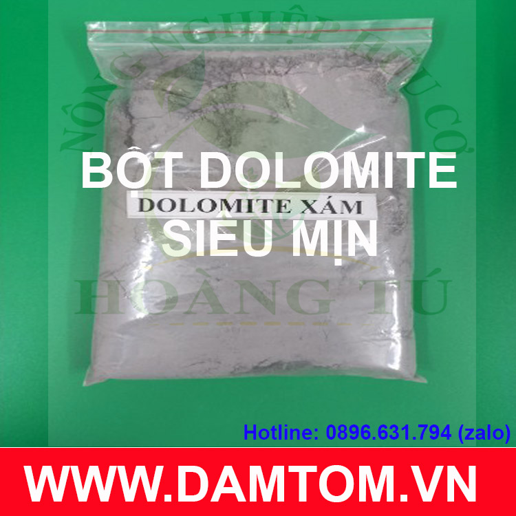 Vôi dolomite cao cấp (chuyên dùng để nuôi ốc bươu ) -1 Kg
