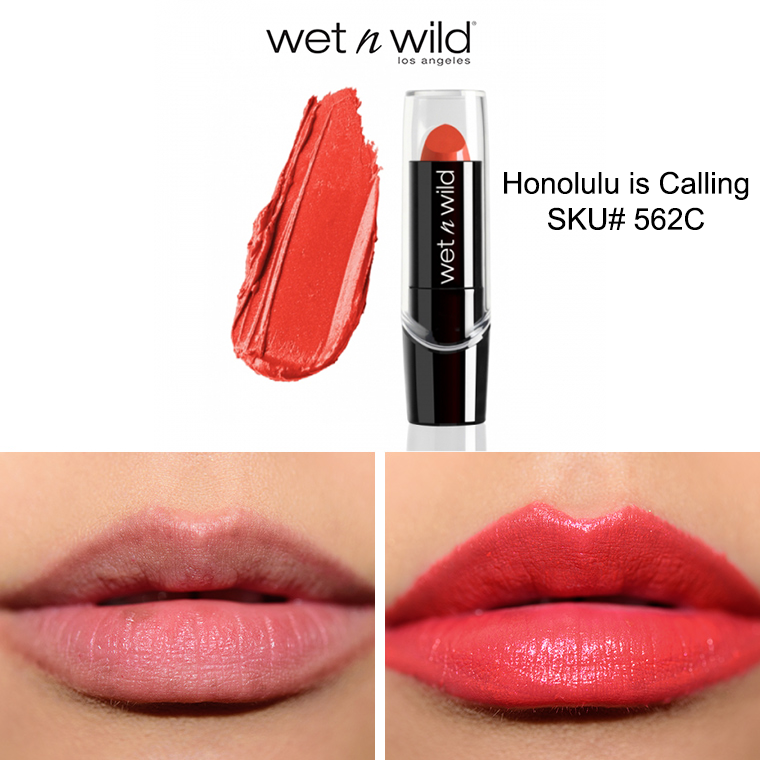 [Chính hãng] Son Lì Mịn Môi Wet N Wild Silk Finish Lipstick