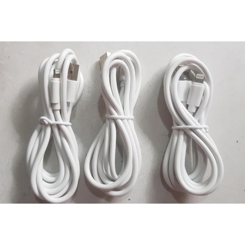 [HCM]CÁP SẠC LIGHTNING DÀI 1M CHO IPHONE IPAD TRẮNG