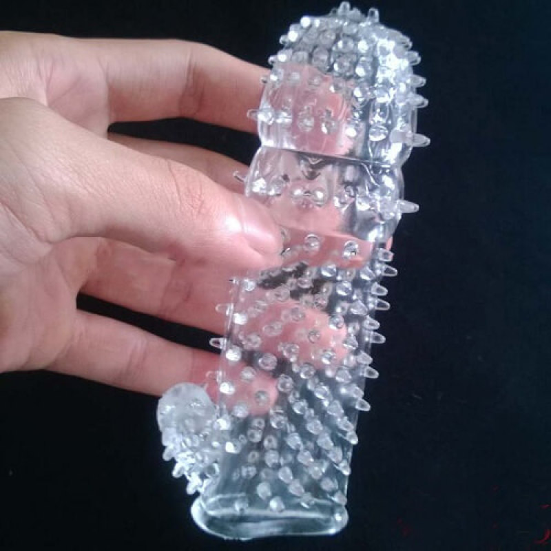 (CHE TÊN)Bao cao su đôn dên gai mịn CÓ NHÁNH-TẶNG KÈM GELL cao cấp