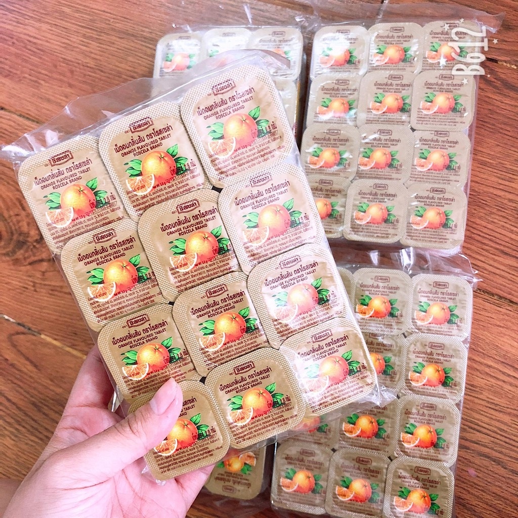 2 hộp kẹo vitamin c hình trái tim thái lan