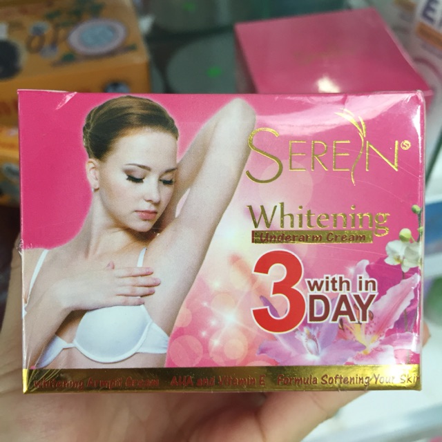 Kem khử thâm nách 3 day seren chính hãng thái lan khử thâm vĩnh viễn , trắng nách