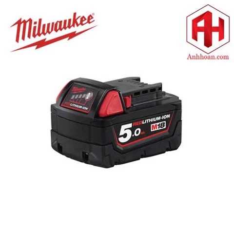 Milwaukee pin li-ion m18b5 redlithium