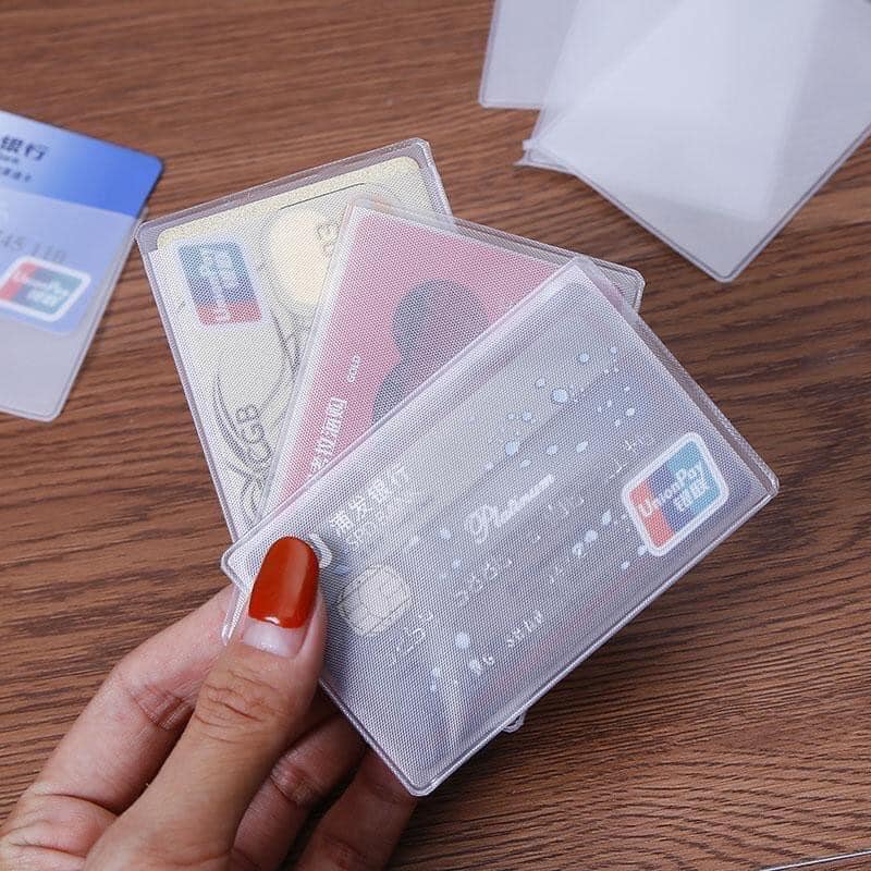 BỌC CCCD TRONG SUỐT SÉT 10 CÁI