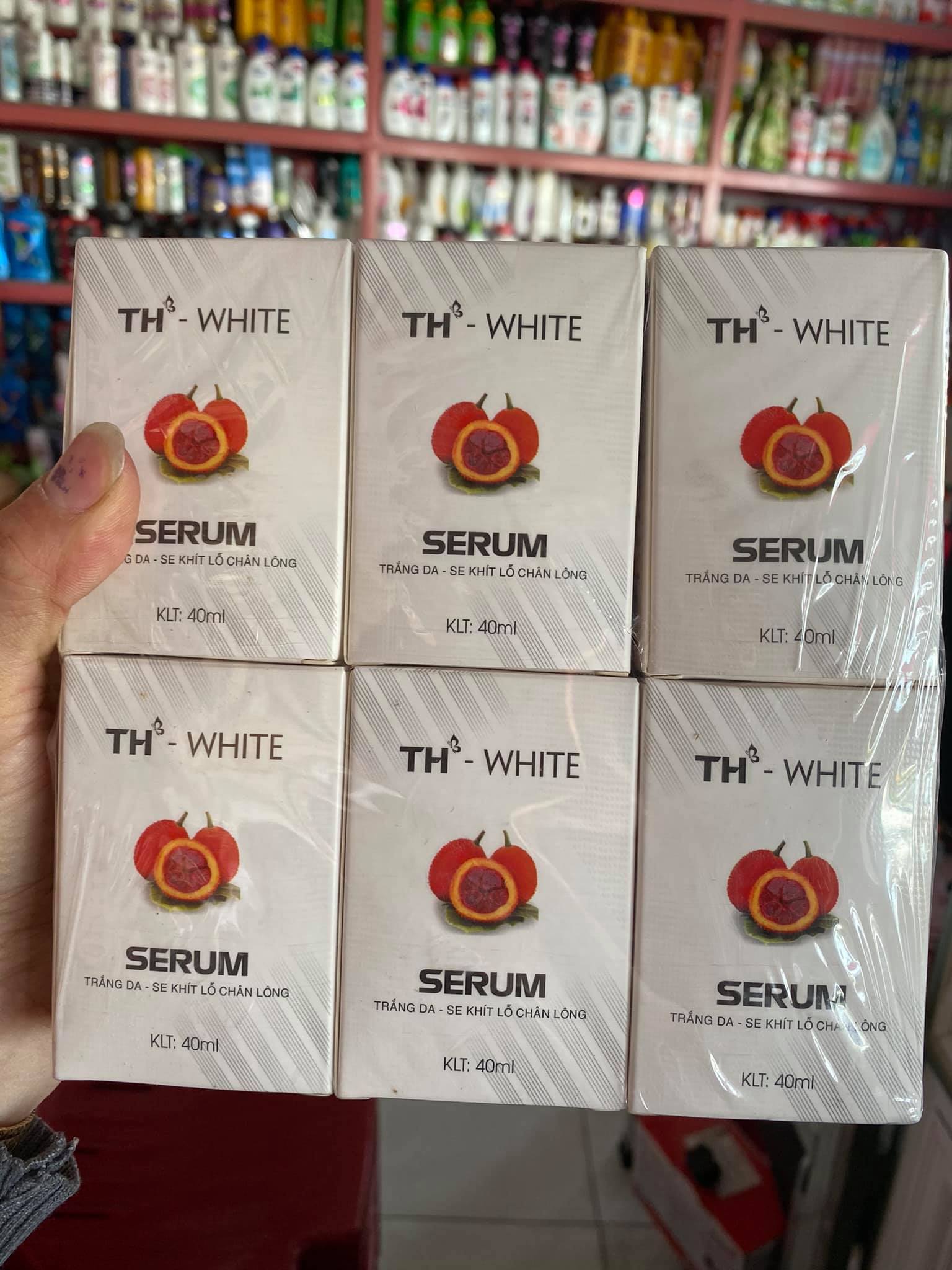 Serum trắng da - se khít lỗ chân lông TH-White 40ml
