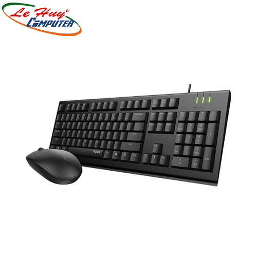 Combo phím chuột có dây Rapoo X125S