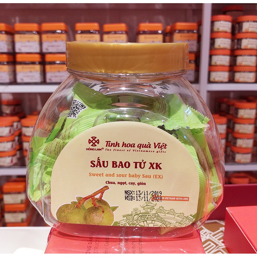 Ô MAI SẤU BAO TỬ HỒNG LAM 200G