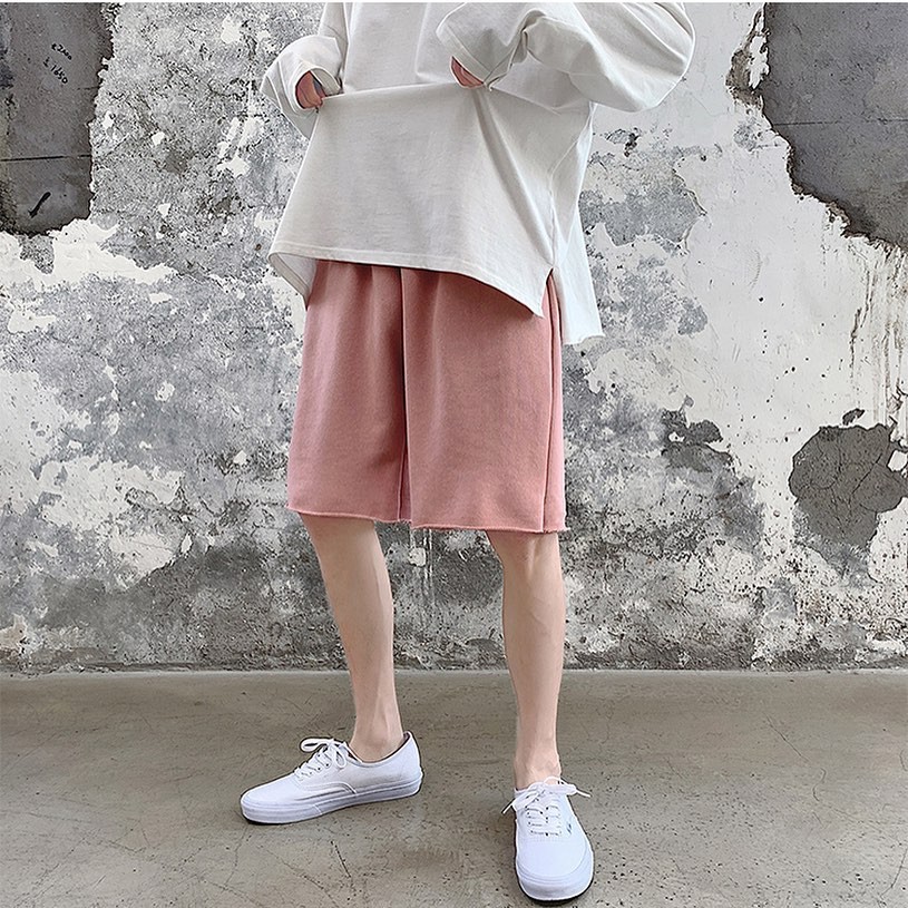 [HCM][Mã FASHIONHOT27 giảm 10K]Quần Short Nỉ Rách Gấu Unisex (3 Màu)