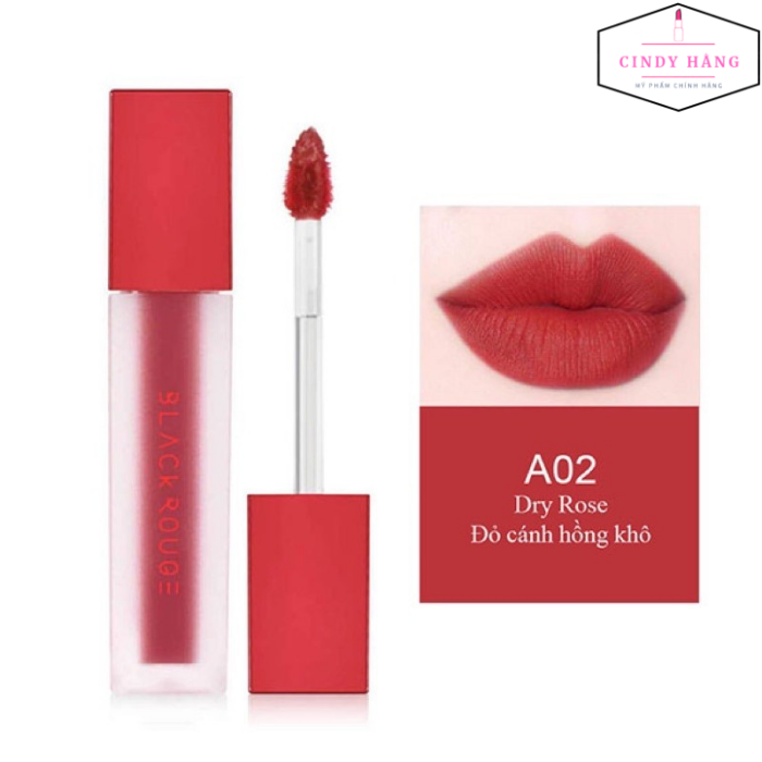 [HCM]Son Black Rouge màu A02 – Đỏ cánh hồng khô