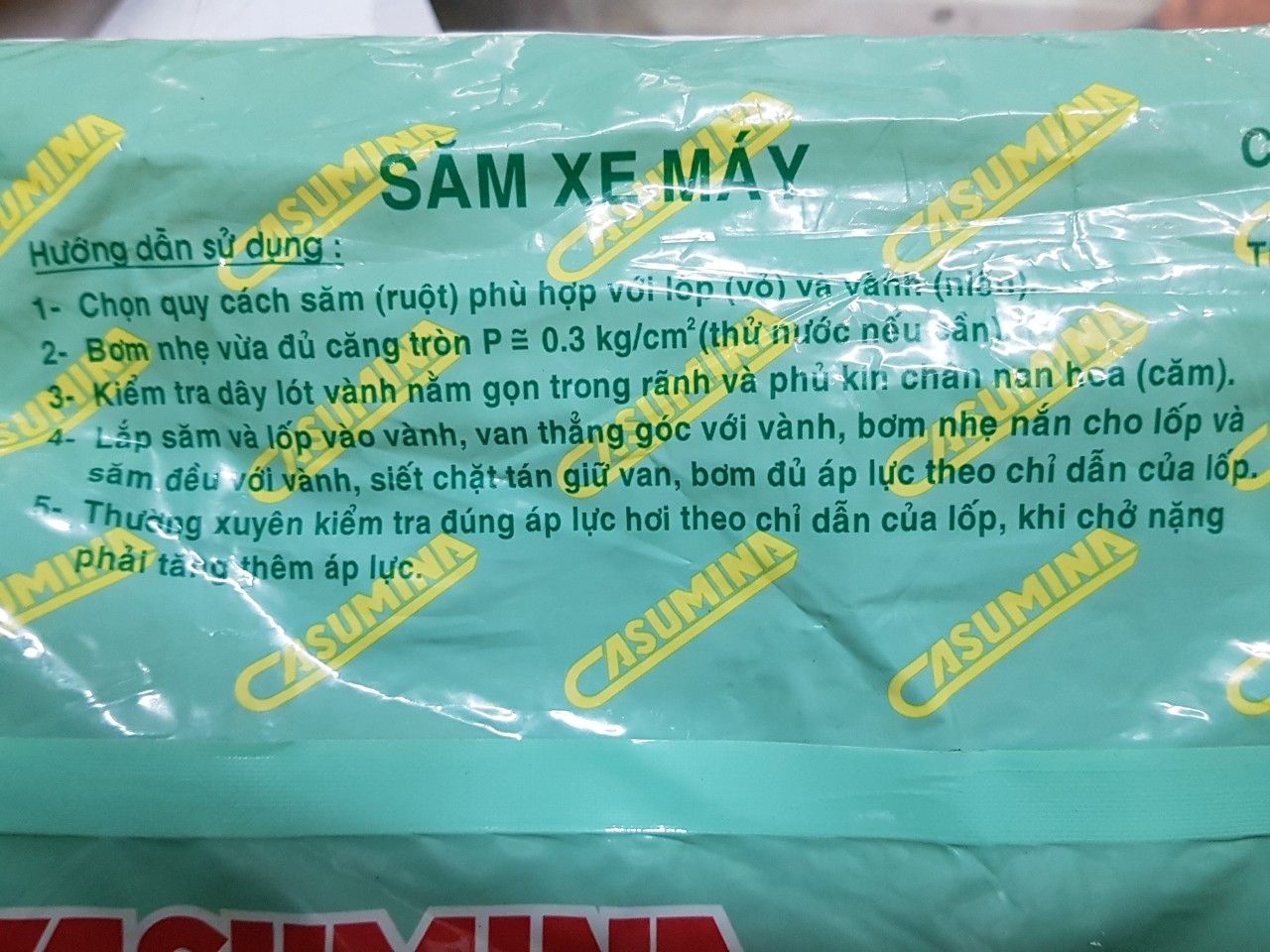 [HCM]RUỘT CAO SU - 300-350.50-19.BA GÁC...