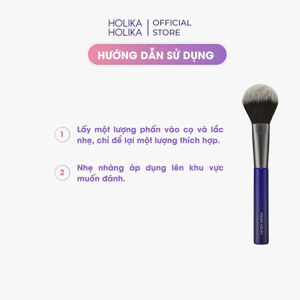Cọ đánh phấn phủ Holika Holika Magic Tool Powder Brush 18 x 3,5 cm - 7168