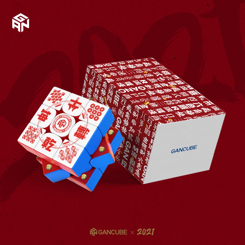 [Hoàn tiền 10%]Rubik 3x3x3 Gan 356 M Niu Editon 2021 (Limited Edition)