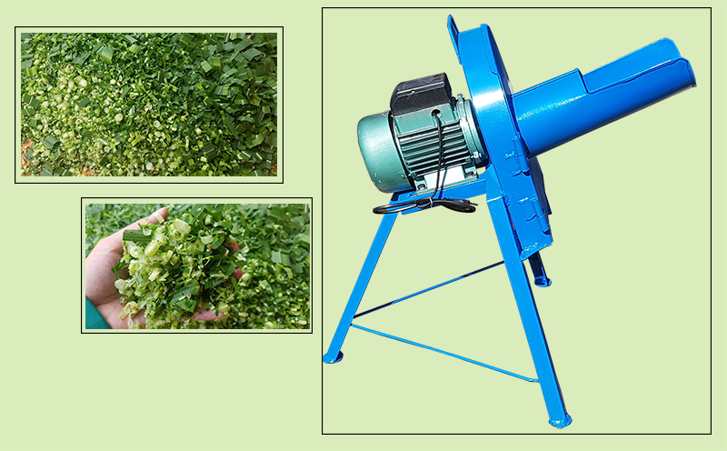 Máy băm chuối cỏ savi -1hp mô tơ đồng bền bỉ - tròn