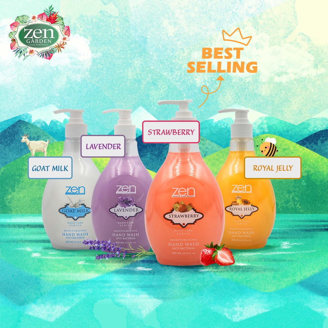 Nước Rửa Tay Zen 500ml Malaysia