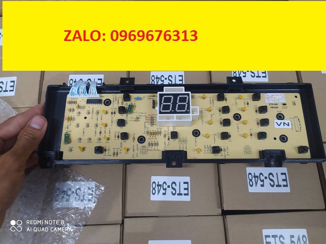 Mạch máy giặt panasonic 16 nút bắt chung 17 nút