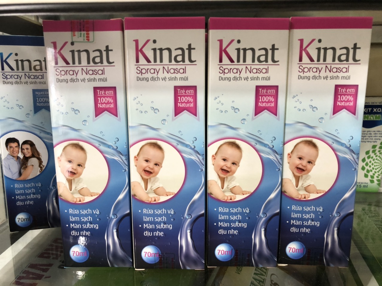 [HCM]KINAT- XỊT MŨI AN TOÀN CHO BÉ