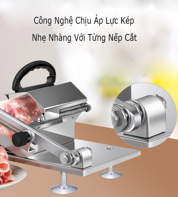 Máy thái thịt cắt xương bằng tay đa năng