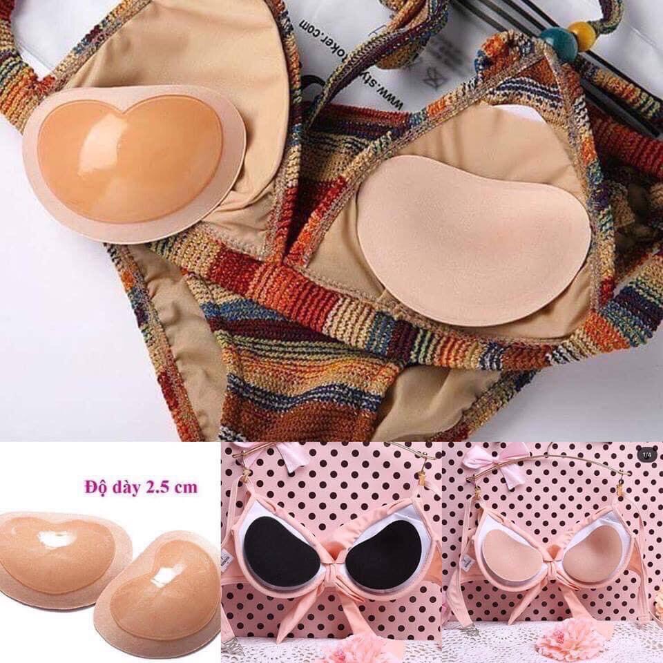 Miếng dán nâng ngực ( miếng độn tim áo lót, đồ tập, đồ bơi )