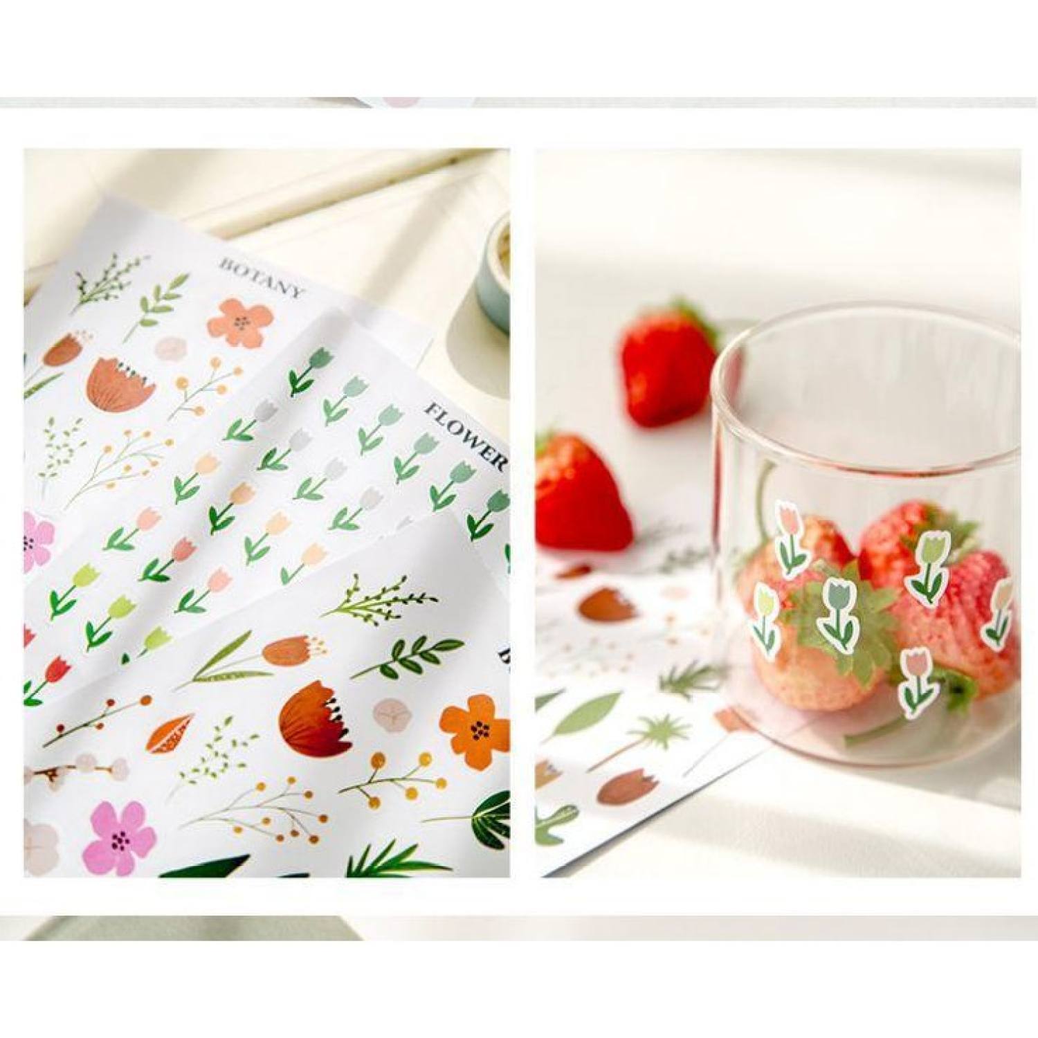 Sticker dán sổ sticker dán họa tiết dễ thương