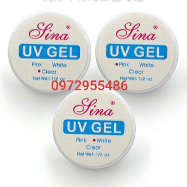 Gel đắp móng uv hiệu sina