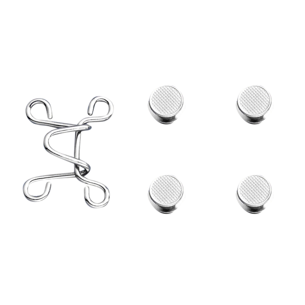 Adjustable Jeans Buttons Sewing-Free Trouser Waist Clothes Buttons Nail-Free Repeatable Detachable Artifact Invisible Waist ZenababyShop