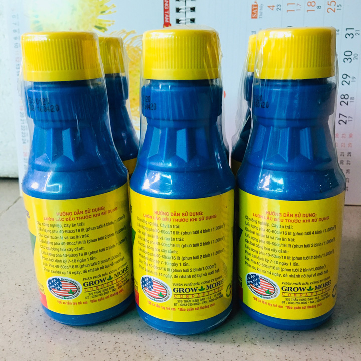 PHÂN BÓN LÁ B1 CHO LAN 100ML, DUNG DỊCH B1, VITAMIN B1 CHAI 100ML