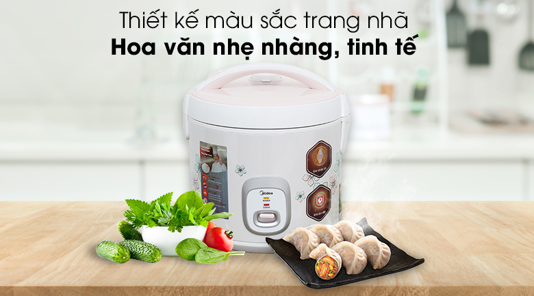 Nồi cơm điện Midea 1.8 lít MR-CM1825