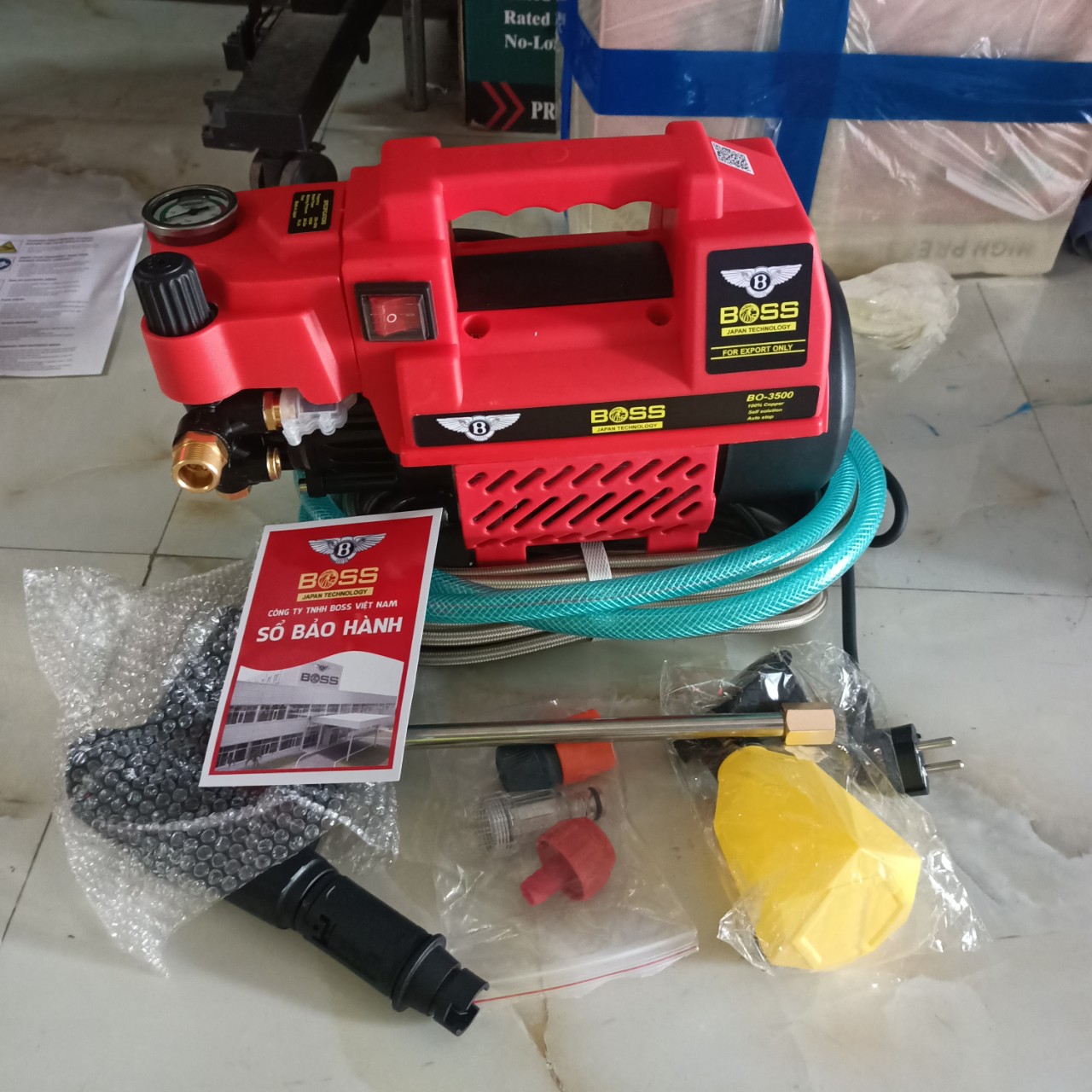 Máy Rửa Xe BOSS 3500W