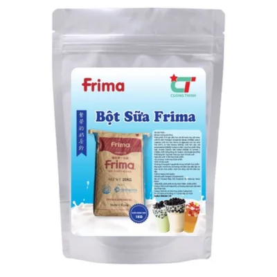 Bột sữa FRIMA - bao chiết lẻ 1kg - dùng để pha trà sữa ngon