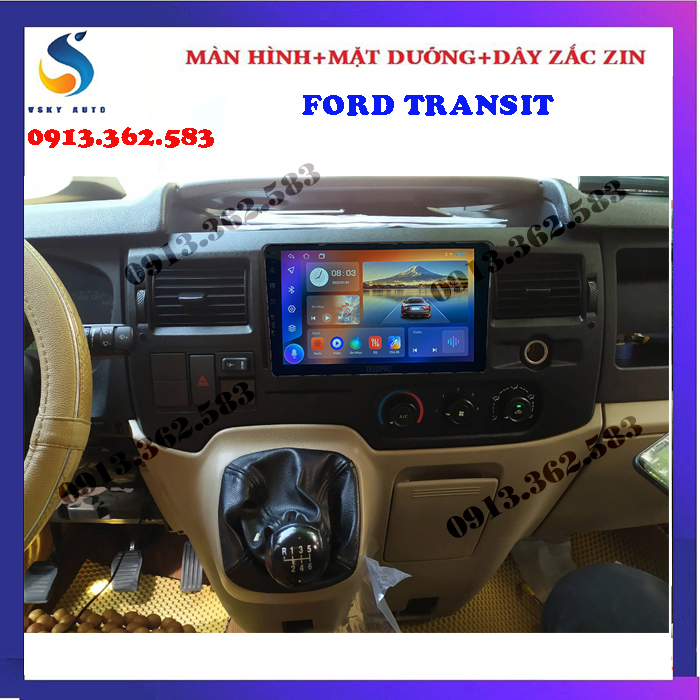 [HỖ TRỢ LẮP ĐẶT Ở HÀ NỘI] Màn hình OLEDPRO WIFI cho xe FORD TRANSIT, màn cảm ứng, lướt web, xem phim, nghe nhạc, chơi game trực tuyến - màn hình android cho xe hơi, đầu dvd ô tô android