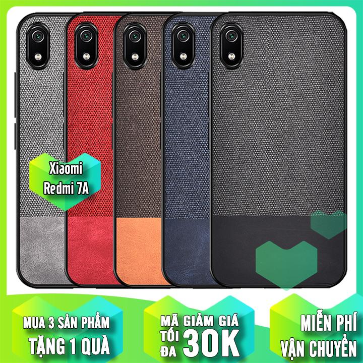 Ốp lưng cho Xiaomi Redmi 7A, giả JEAN Version 2 viền TPU dẻo