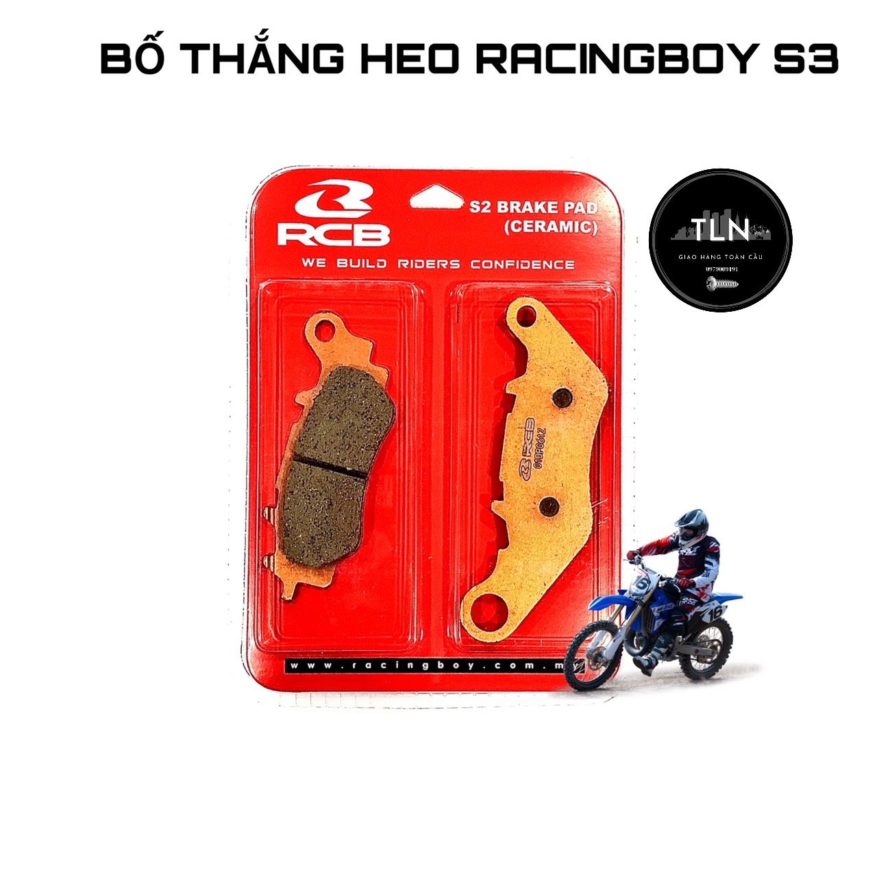 [HCM]BỐ THẮNG RCB CHO HEO RACING BOY MẪU S1  S2  S3