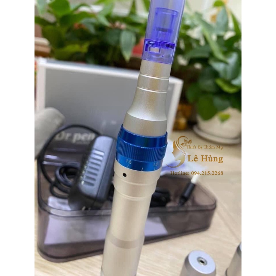 ( hàng chuẩn) Máy Phi Kim Lăn Kim Cấy Phấn Cấy Tảo Dr Pen A6