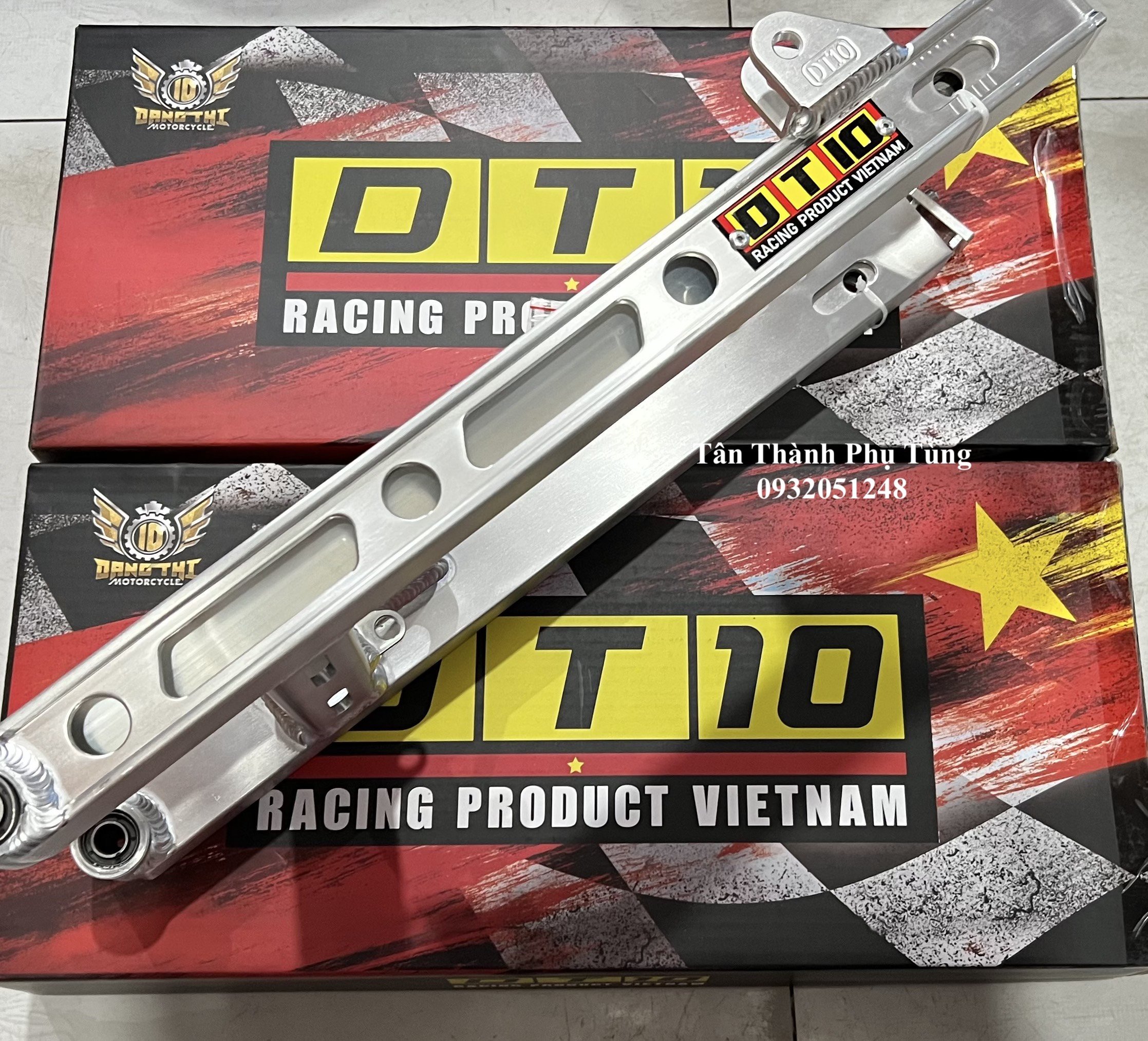 Gấp nhôm DT10 gắn Sirius