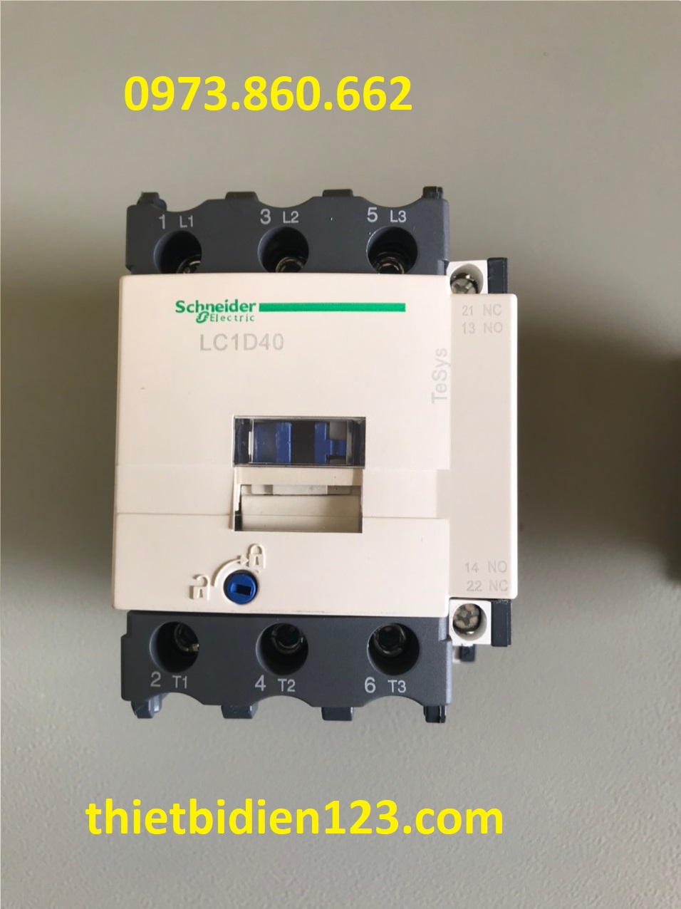 Contactor - khởi động từ Schneider LC1D..F7 cuộn hút 110V