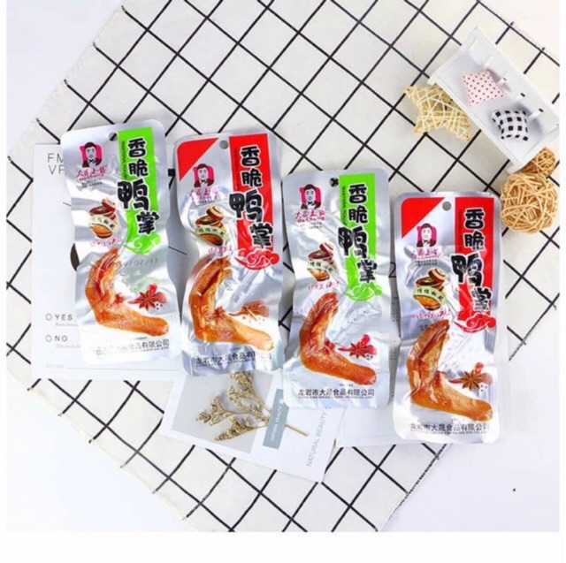 Sỉ 1 Bịch 30 Cái Chân Vịt Dacheng Ăn Vặt