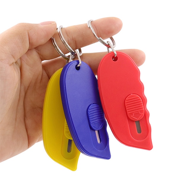 Móc khóa dao rọc giấy mini