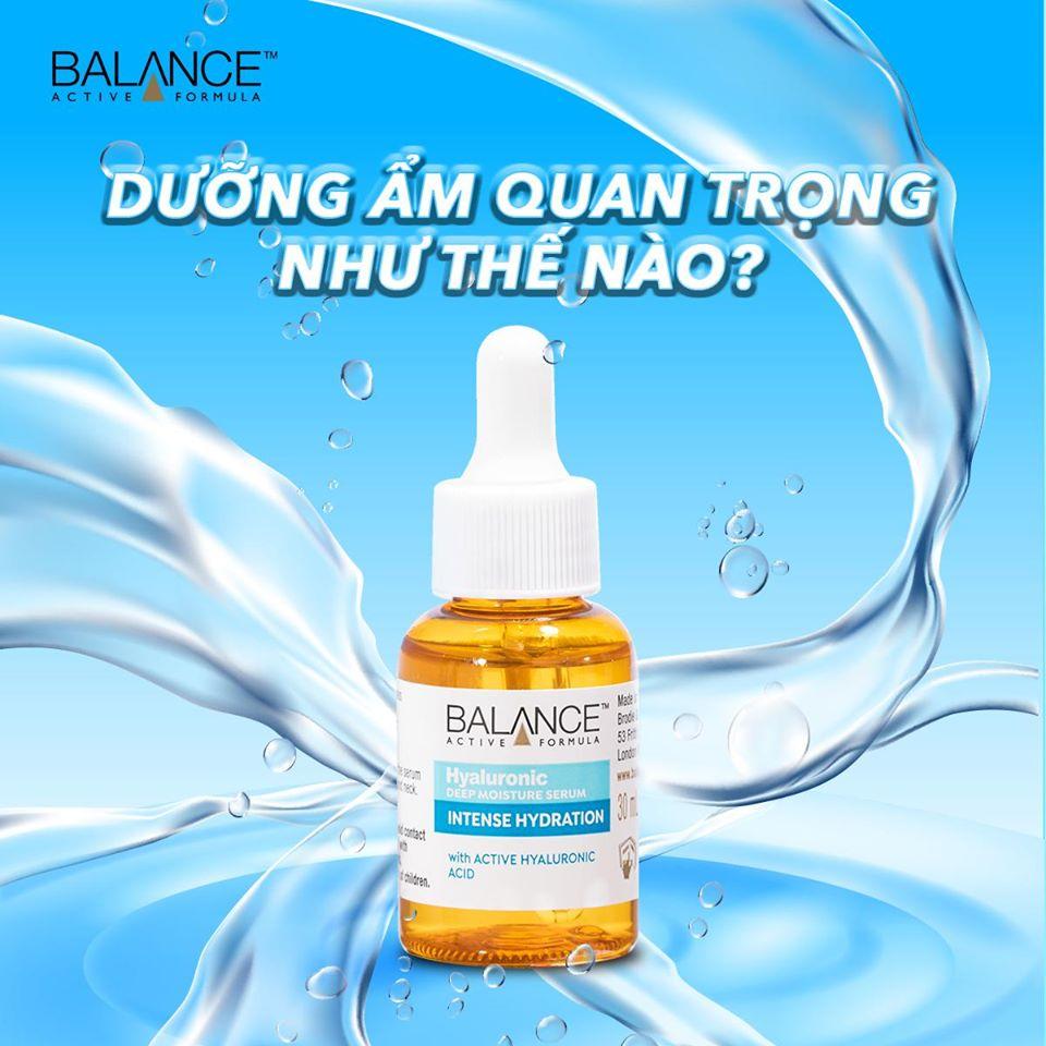 Tinh chất cấp nước dưỡng ẩm sâu Balance Hyaluronic Deep Moisture Serum 30ml