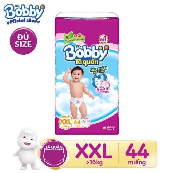 Tã quần Bobby XXL44 (14-18kg)