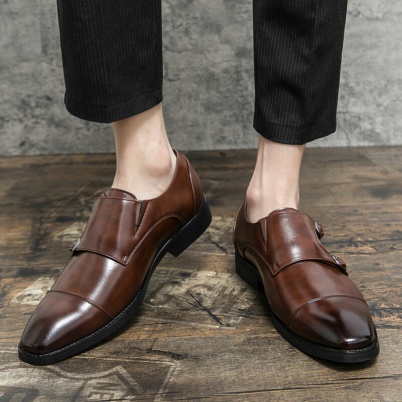 Giày Tây Da Nam Clarks CitistrideMonk826