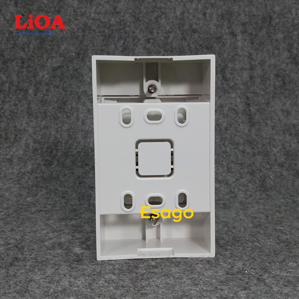 [HCM]Combo ổ cắm điện đôi 3 chấu 16A LiOA (3520W) - Lắp nổi