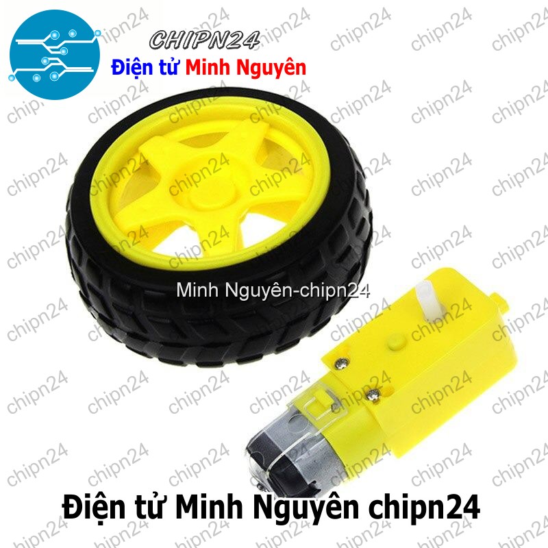 [1 cái] Bộ Bánh Xe Cho Robot V1 - HH000309
