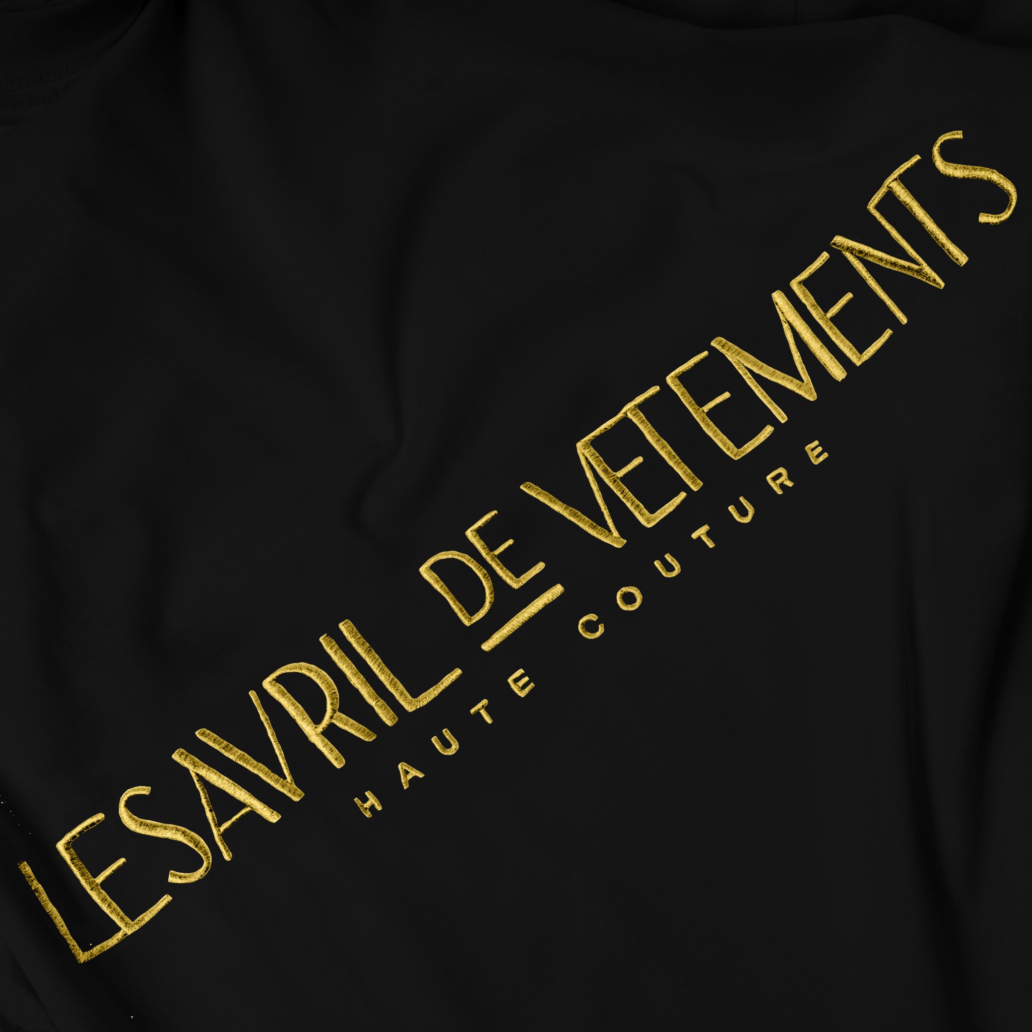 Áo thun LDV Black Gold Brilliante Tee Shirt