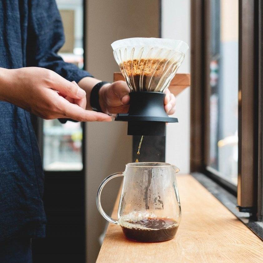 Phễu thủy tinh Hario Immersion Dripper Switch | Pha cà phê pour-over dễ dàng