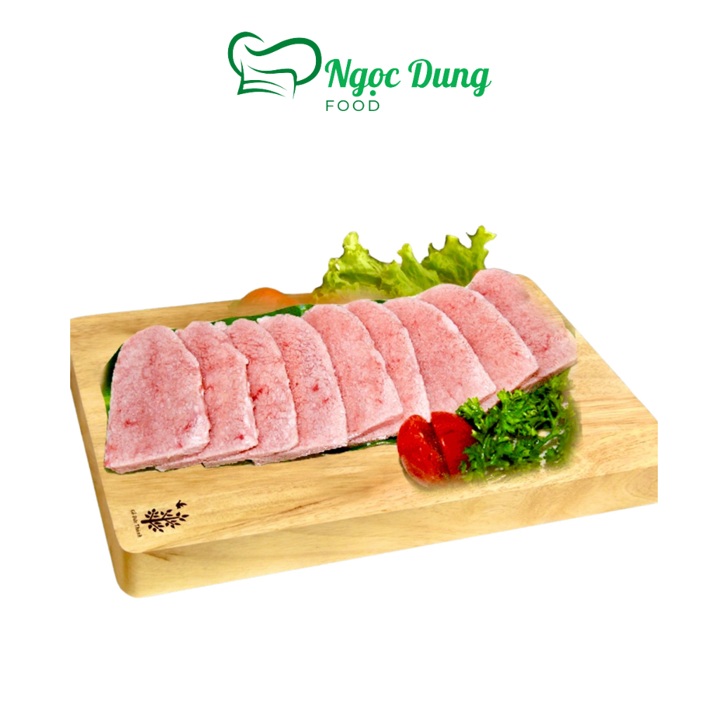 Vú heo cắt lát 500gr (giao tphcm)