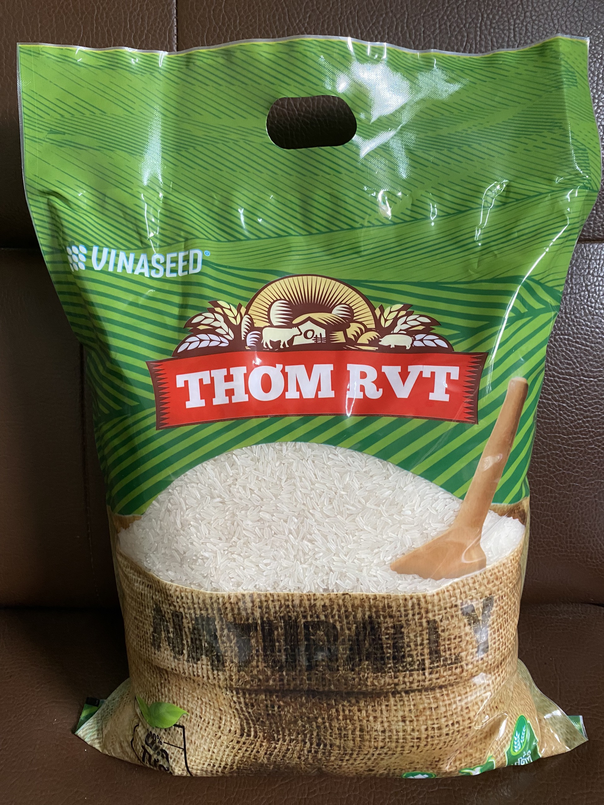 (Chính hãng) Gạo Thơm RVT Vinaseed - Dẻo thơm
