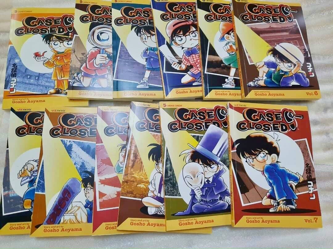 Thám tử lừng danh Conan bộ tiếng anh giấy chống lóa