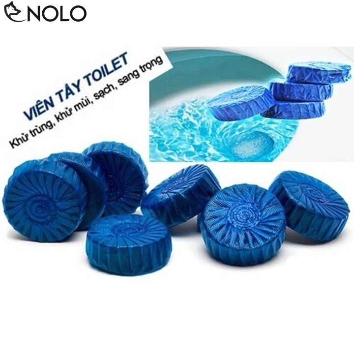Bộ 20 viên tẩy vệ sinh bồn cầu - Viên thả bồn cầu tẩy sạch Diệt khuẩn vết bẩn ở toilet Nhật Bản, viên tẩy toilet