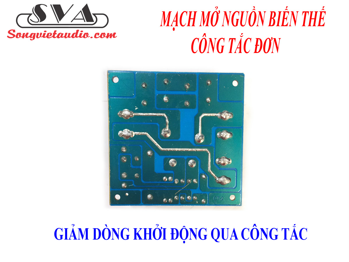 MẠCH KHỞI ĐỘNG CÔNG TẮC ĐƠN - 1 MẠCH