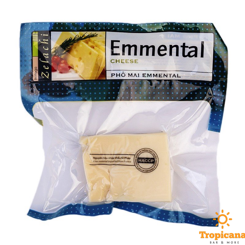 Phô mai Emmental Bottega Zelachi 100g